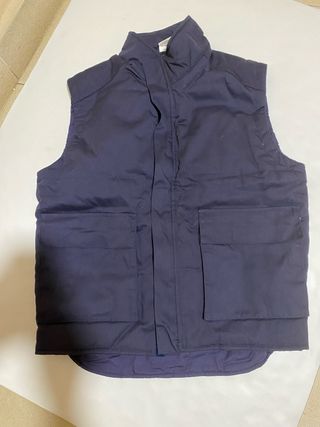 Chaleco de trabajo azul talla S/M