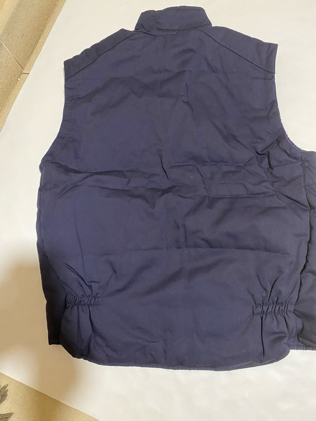Chaleco de trabajo azul talla S/M