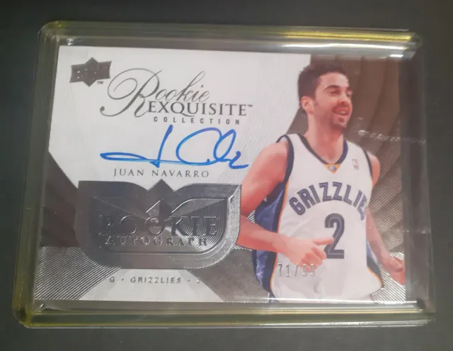 Tarjeta Firmada On-Card de Juan Carlos Navarro