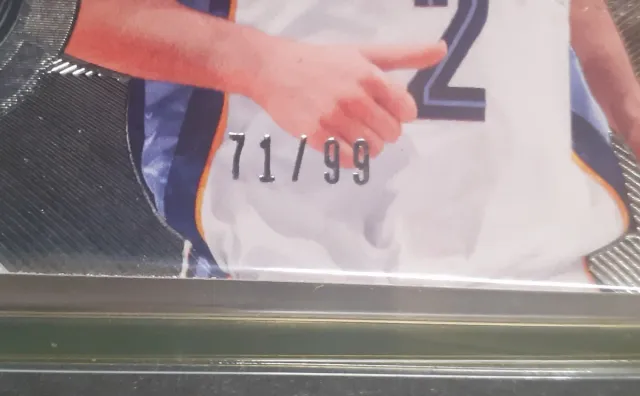 Tarjeta Firmada On-Card de Juan Carlos Navarro