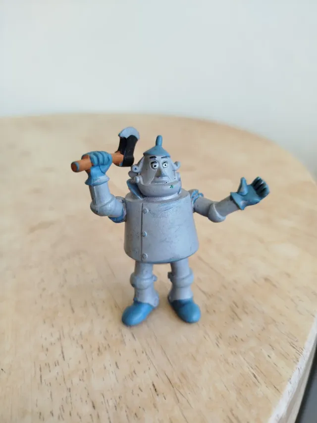 Figura in PVC del Mago di Oz dell'uomo di latta, fumetti spagnoli