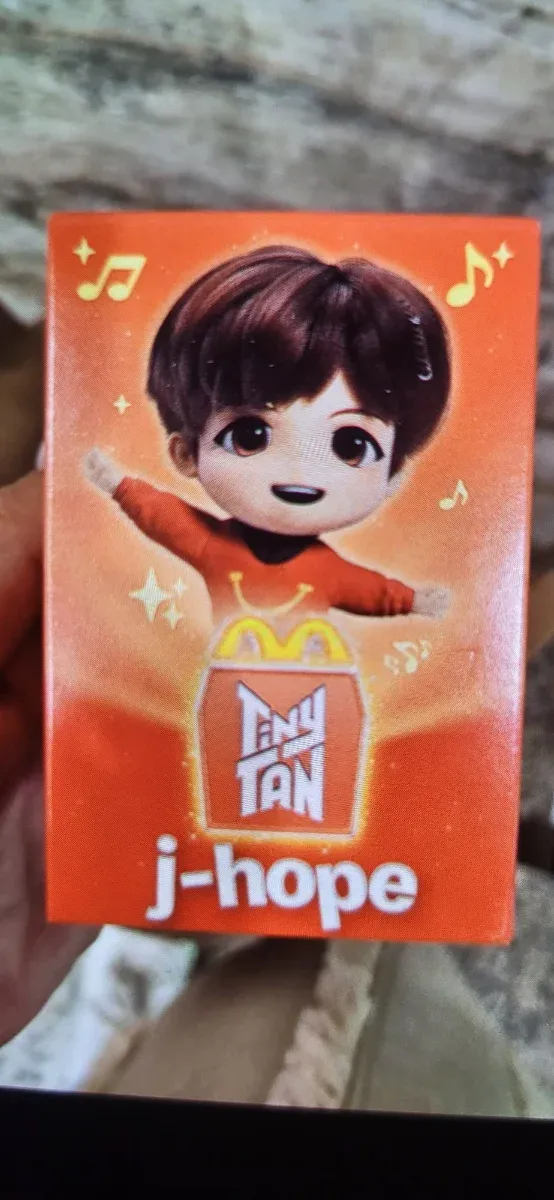 Personaggio Tiny Tan McDonald's J-Hope
