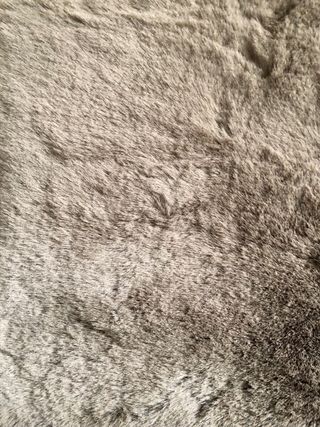 Tappeto lana tortora morbidissimo nuovo