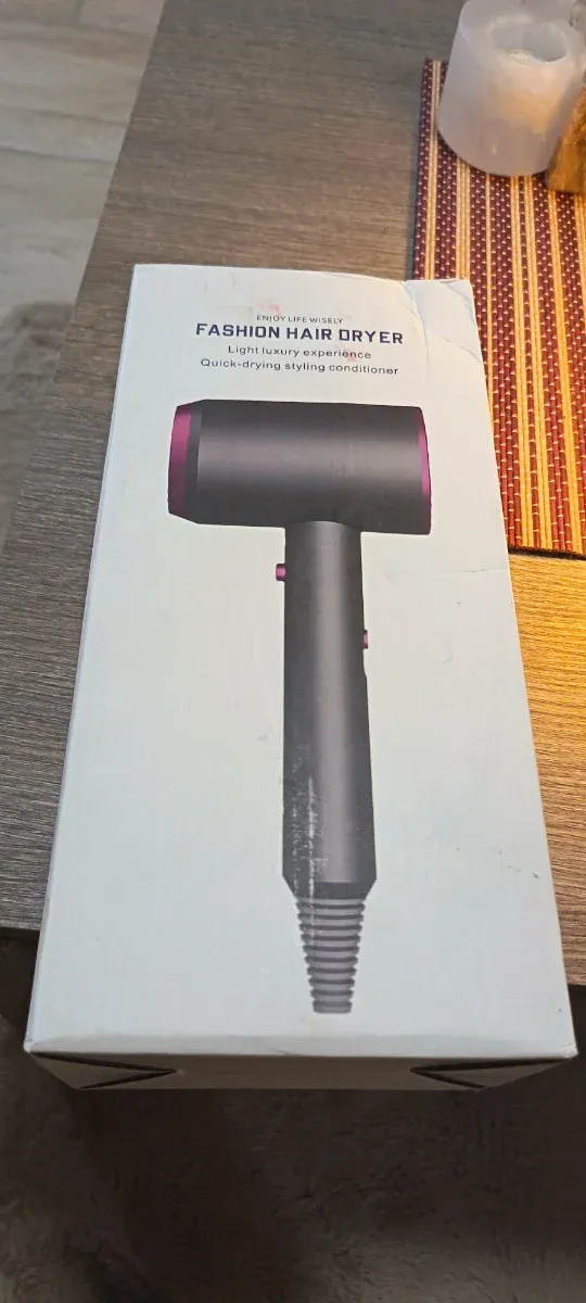Phon capelli nero e rosa