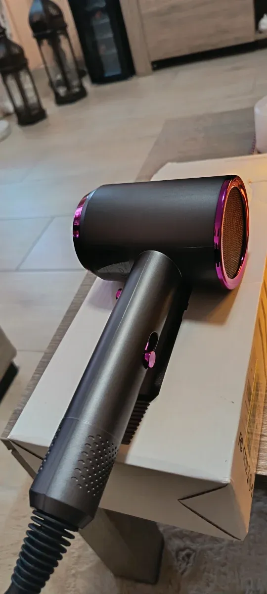 Phon capelli nero e rosa