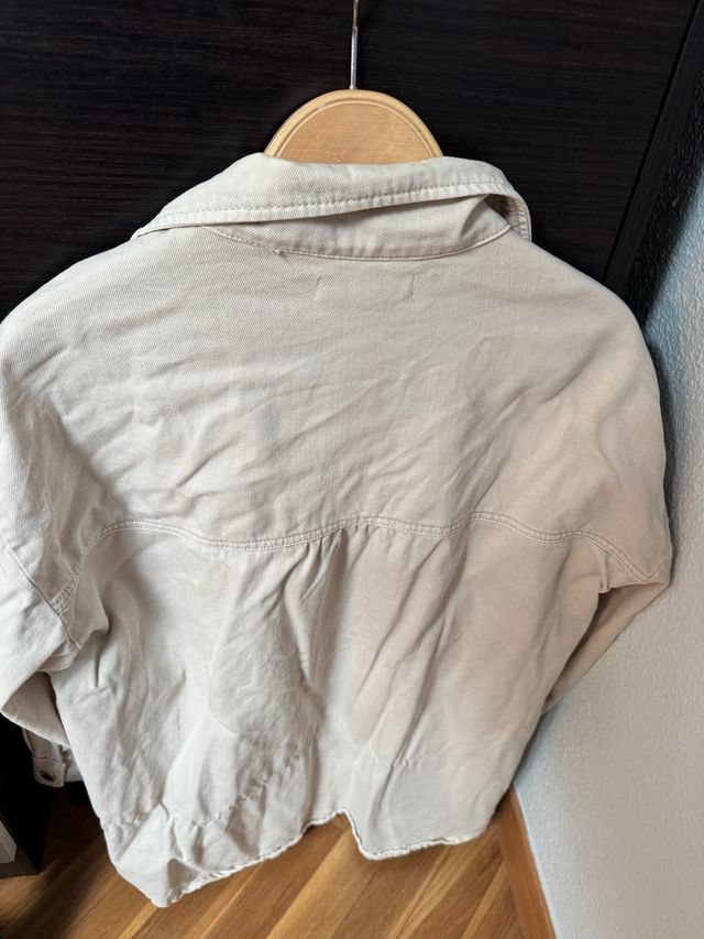 Sobrecamisa Cortefiel Talla L Beige