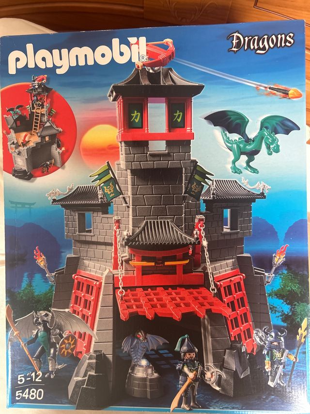 Playmobil Dragones Castillo 5480
