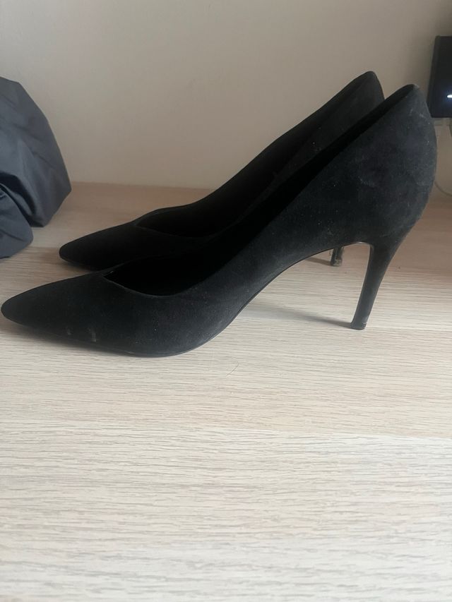 Zapatos de tacón negros Stradivarius