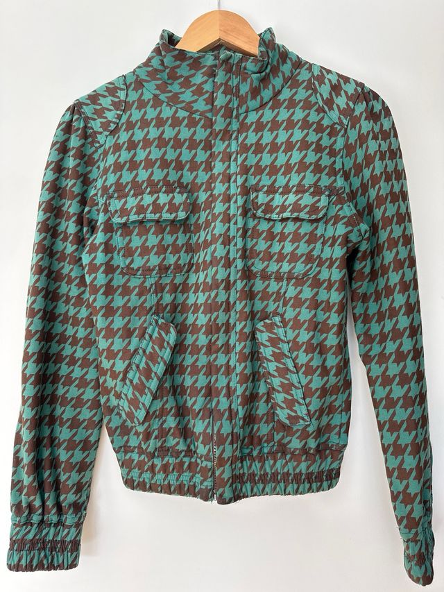 Cazadora Pepa Loves Houndstooth