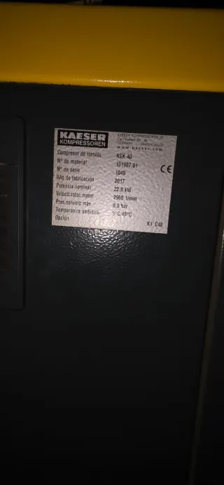 Compresor Kaesser ASK 40 Sigma