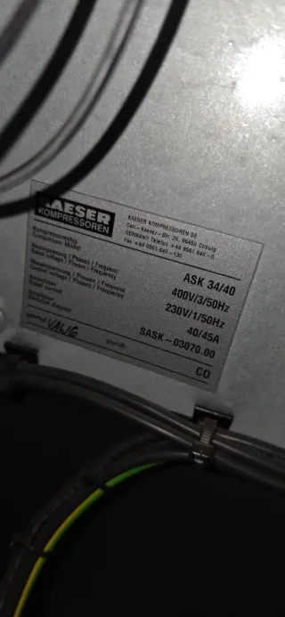 Compresor Kaesser ASK 40 Sigma