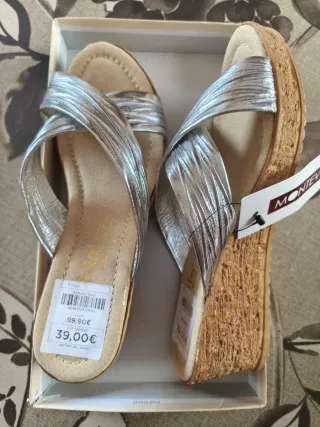 Sandalias Montevita Plataforma Talla 39