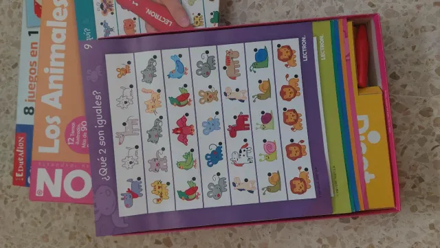 Lote 2 Juegos Educativos Clementoni y Diset