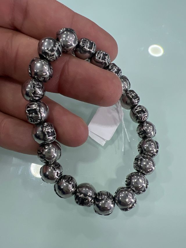 Bracciale elastico stile Chrome Hearts