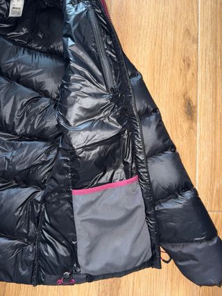 Chaqueta Forclaz Plumas Montaña Talla 40