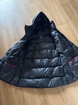 Chaqueta Forclaz Plumas Montaña Talla 40