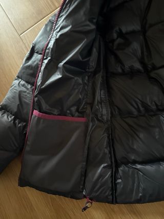 Chaqueta Forclaz Plumas Montaña Talla 40