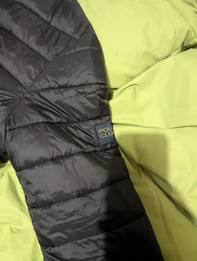 Piumino Polo Club nero