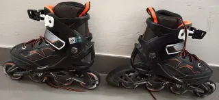 Patines Oxelo Negros Talla 32-35