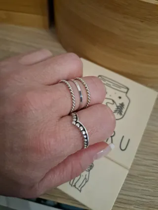 Anillos San Saru Plata