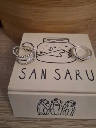 Anillos San Saru Plata