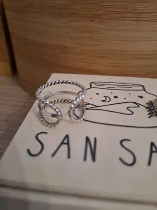 Anillos San Saru Plata