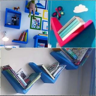 Estantería Ikea Mammut Azul