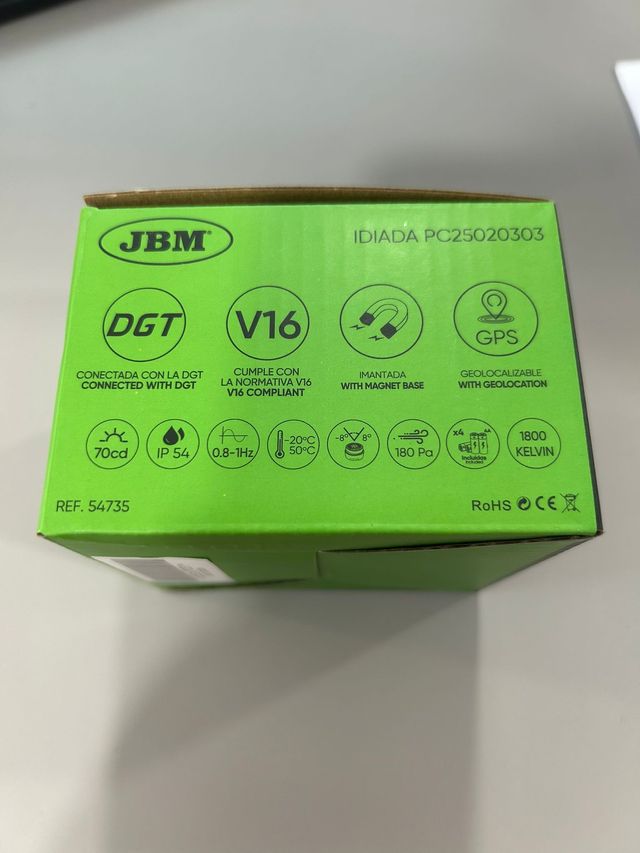 BALIZA EMERGENCIA JBM V16 HOMOLOGADA