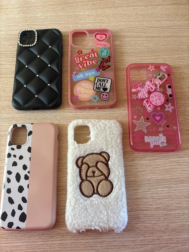 Fundas iPhone 11 (Pack 5)