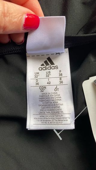 Bañador Adidas Negro y Rosa