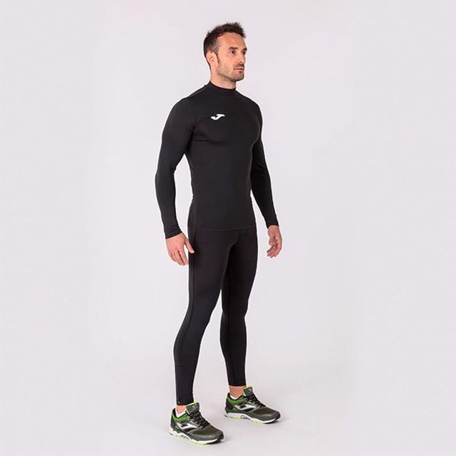 Camiseta Térmica Joma Caballero Negra