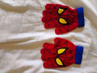 Par De Guantes Spiderman Niños 5-10 Años - Nuevos
