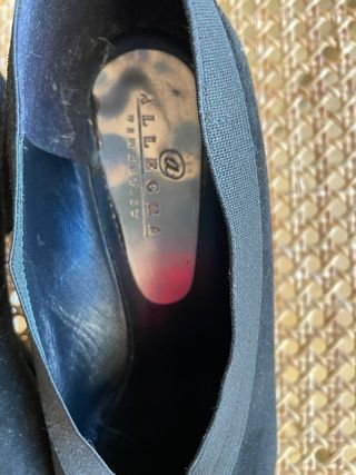 Scarpe Allegra camoscio nero eleganti