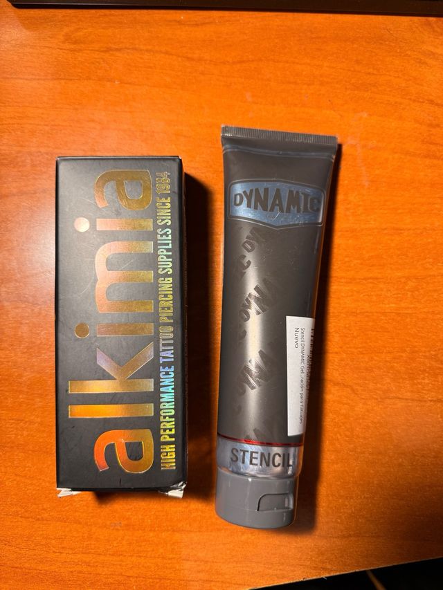 Máquina tatuaje Alkimia y Stencil