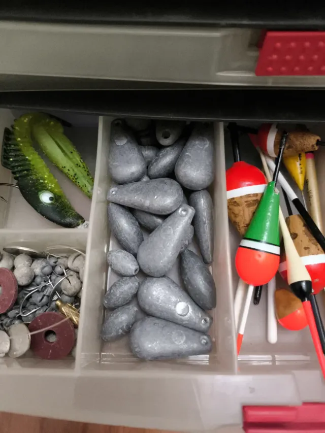 Plomos de pesca variados