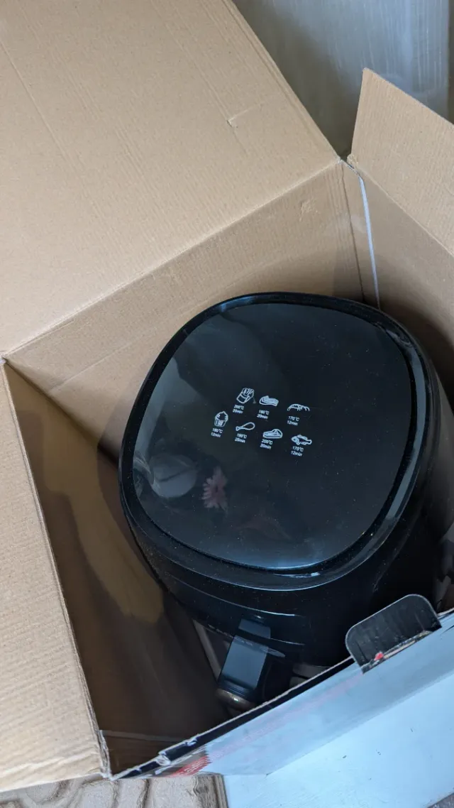 Freidora de Aire Fagor Naturfry 5.7L Negra