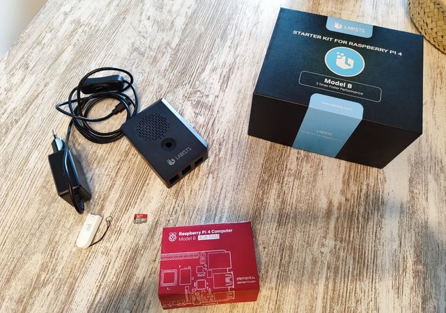  Raspberry Pi 4 Model B 4GB RAM kit completo