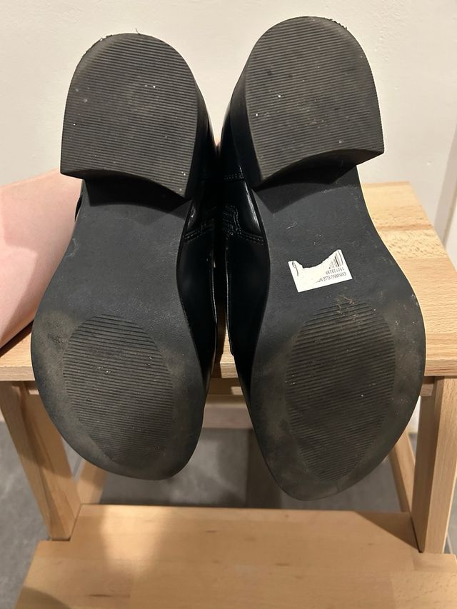 Botas Inextenso Mujer Talla 42 Cordones Cremallera