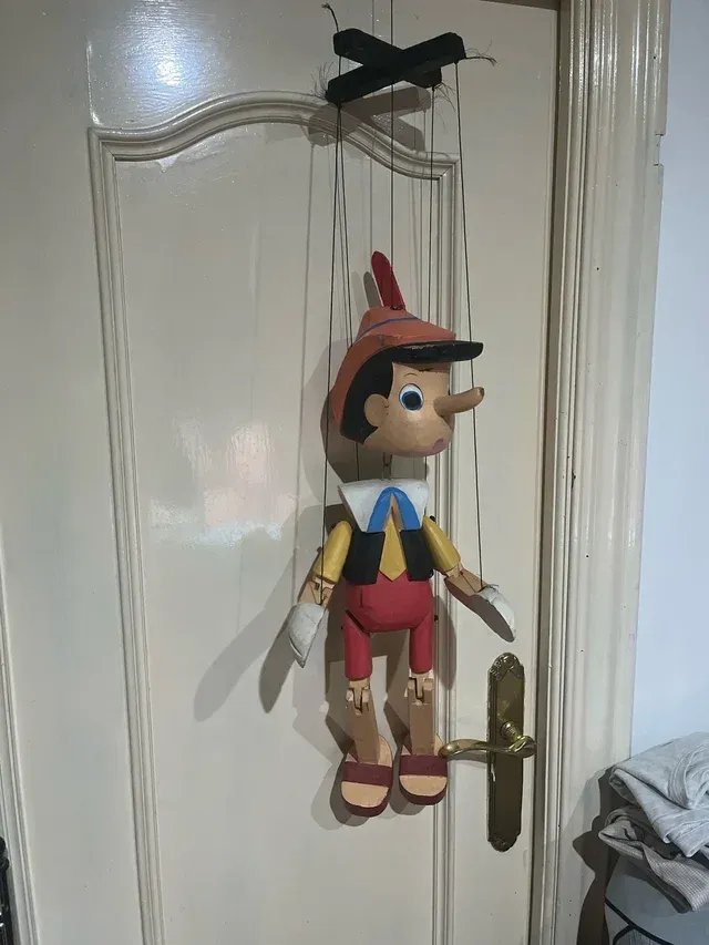 Marioneta de madera Pinocho