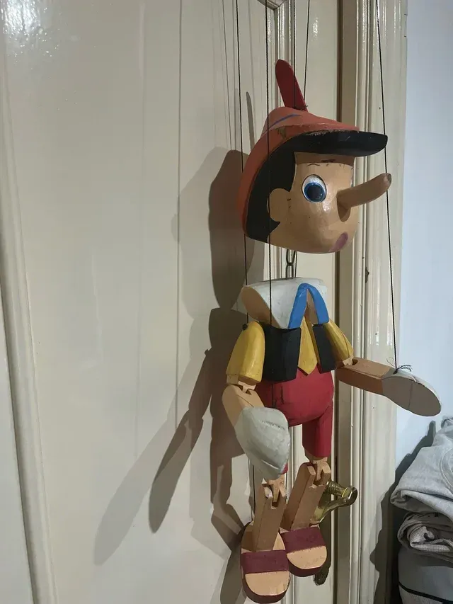 Marioneta de madera Pinocho