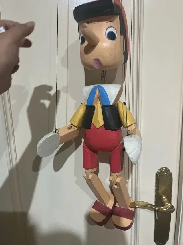Marioneta de madera Pinocho