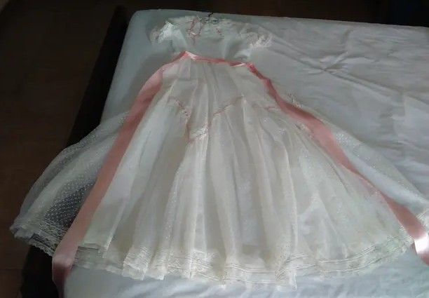 VESTIDO DE COMUNION BLANCO