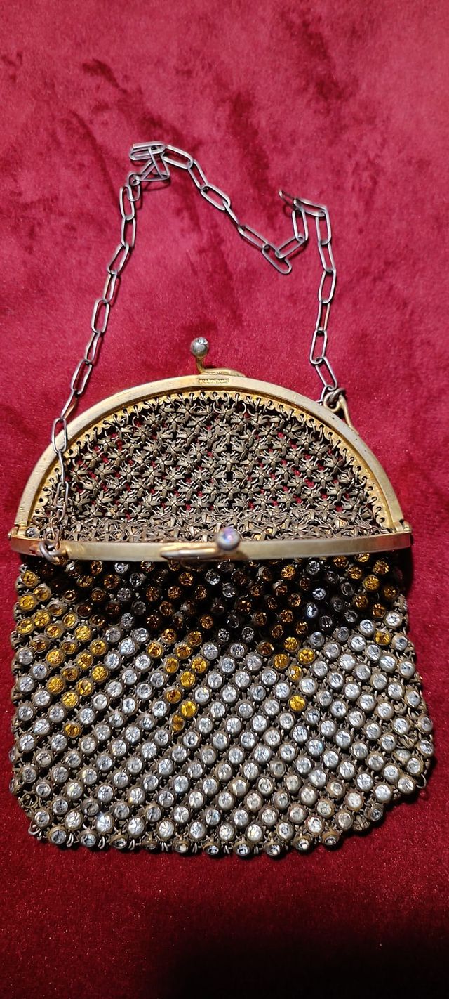 4 Bolsos Malla Ópera Art Decò 1912