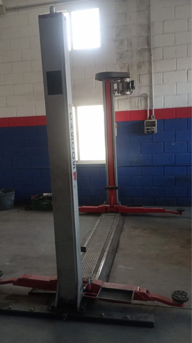 Elevador de taller de dos columnas CASCOS
