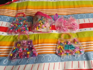 Set Abalorios Pulseras y Collares