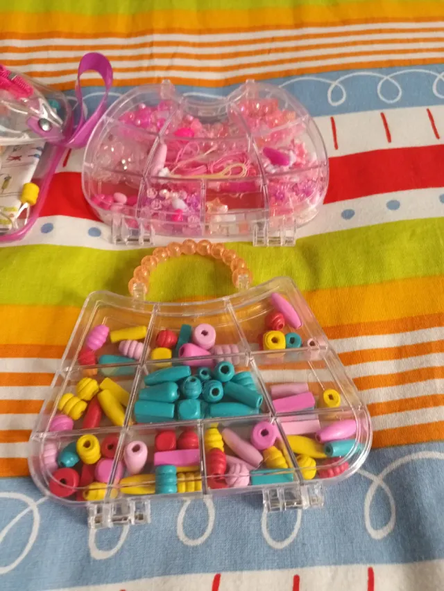 Set Abalorios Pulseras y Collares