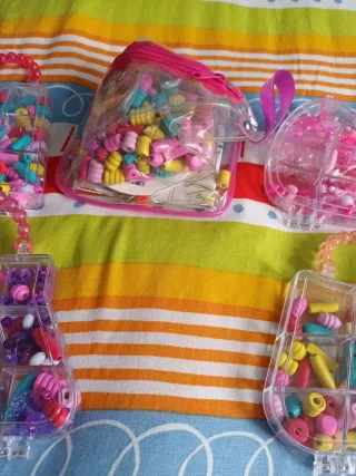 Set Abalorios Pulseras y Collares