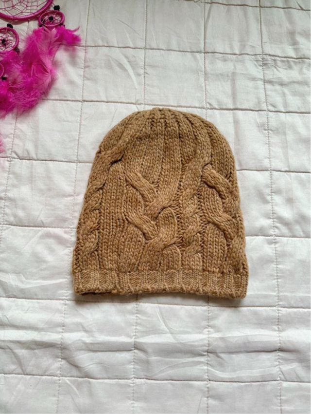 Berretto lana lavorato a maglia
