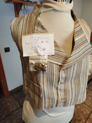 Chaleco niño fallero 8-10 años