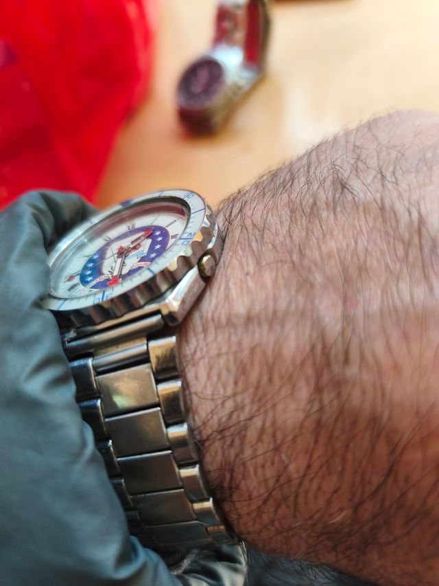 Orologio da polso vintage russo Slava-USN Belknap